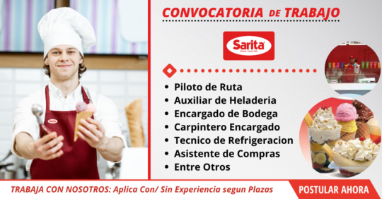 heladerias_sarita, helados sarita, trabaja en heladeria sarita, empleos en heladeria sarita, ofertas de heladeria sarita guatemala