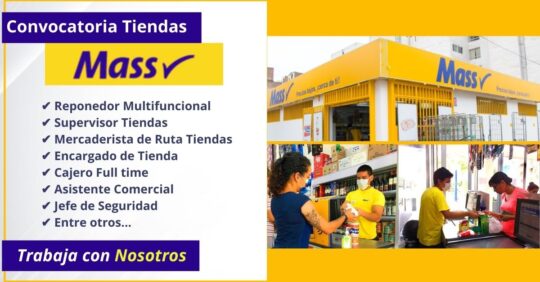 CONVOCATORIA EN TIENDAS MASS