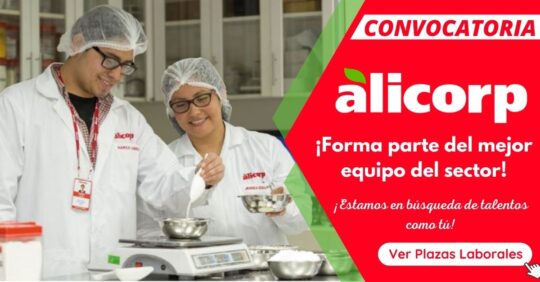 EMPLEOS EN ALICORP, CONVOCATORIA DE TRABAJO EN ALICORP