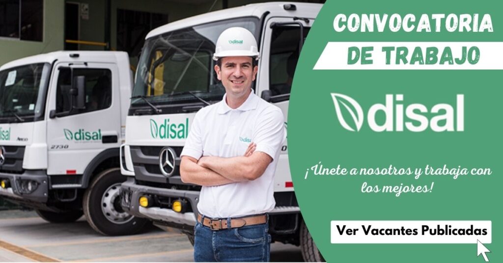 DISAL TRABAJA CON NOSTROS, OPORTUNIDAD DE EMPLEO EN DISAL, DISAL EMPLEOS