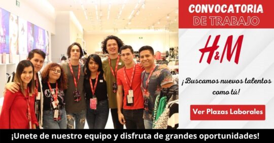 EMPLEOS EN H&M, TRABAJA EN H&M