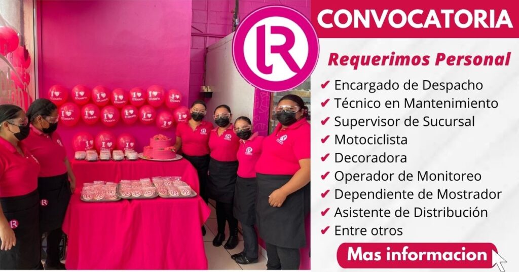 el rosario pasteleria y panaderia de el salvador empleos y convocatorias