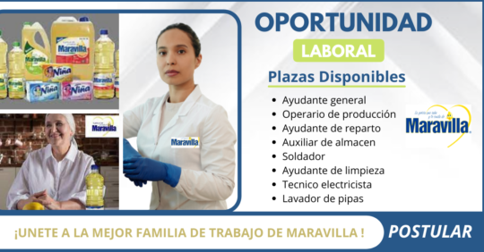 CONVOCATORIA DE MARAVILLA