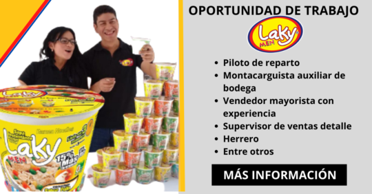 CONVOCATORIA DE LAKY MEN