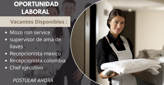 CONVOCATORIA DE HOTELES