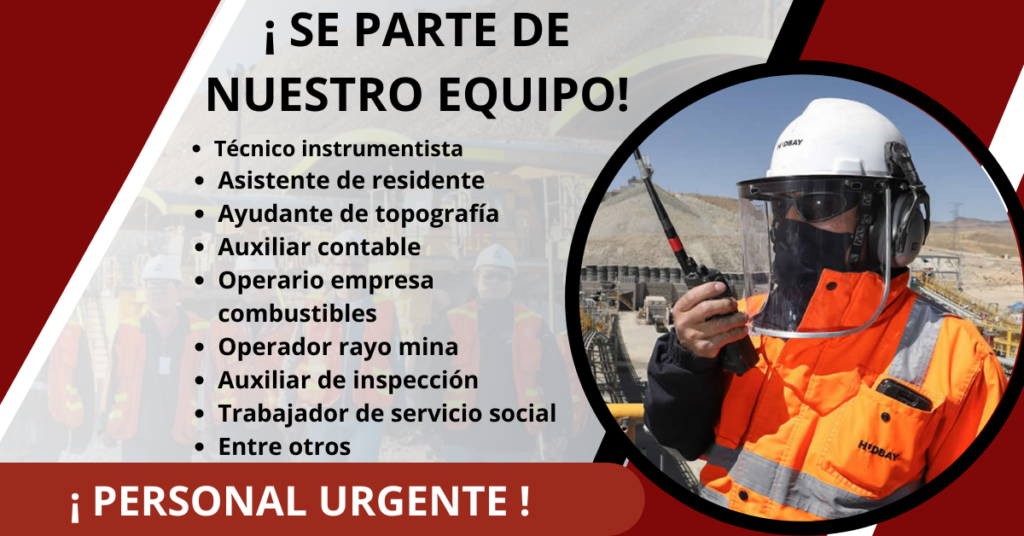 CONVOCATORIA DE EMPRESAS MINERAS