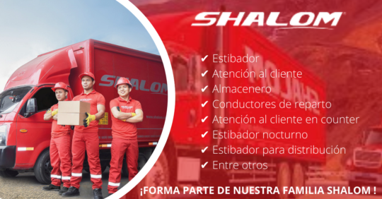 CONVOCATORIA DE SHALOM