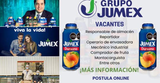 CONVOCATORIA DE TRABAJO EN JUMEX
