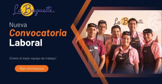 a baguette empleo de ayudante de panaderia y pasteleria en lima
