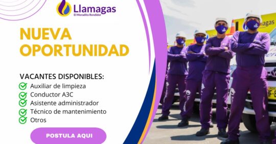 Trabajos en llamagas de conductor vendedor de gas